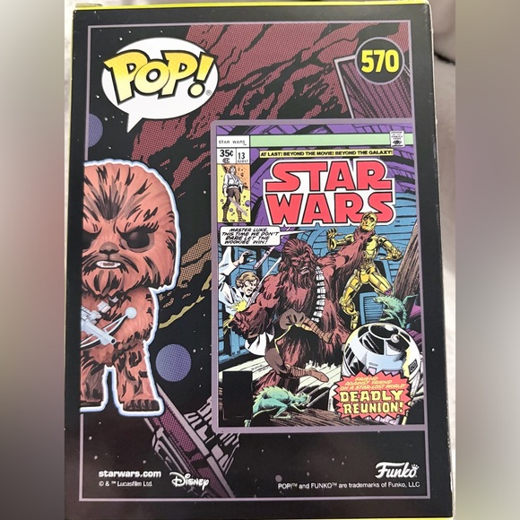 Funko Pop! Star Wars Chewbacca Figure - Picture 2 of 3